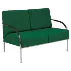 SPA 2 chrom, látka BONDAI BN15 (7008) - látka tyrkysová zeleň